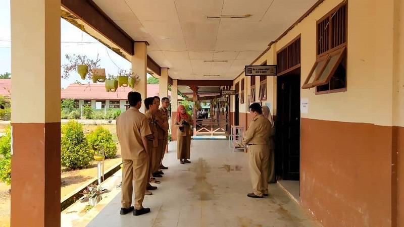 Kegiatan Monitoring SD-SMP  Pada Kecamatan Betayau 